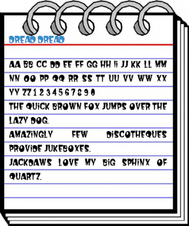 Dread Dread Font