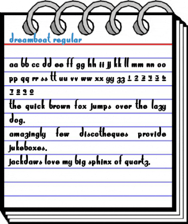 Dreamboat Regular Font