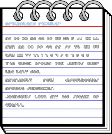 Dreamland Regular Font