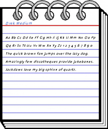 Drek Medium Font