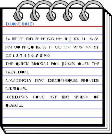 Drone Bold Font