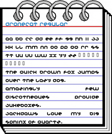 Dronecat Regular Font