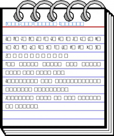 DropCapsText100 Regular Font