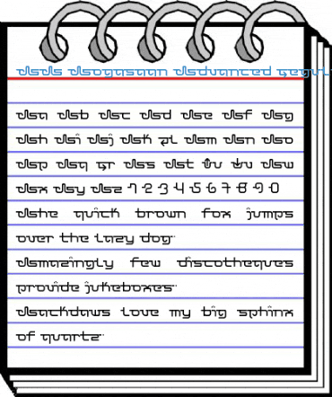 DS Yogasaan Advanced Regular Font