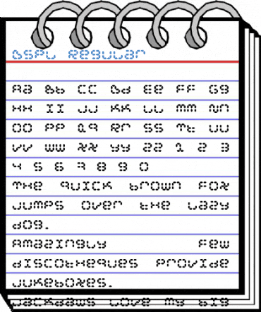 Dspl Regular Font