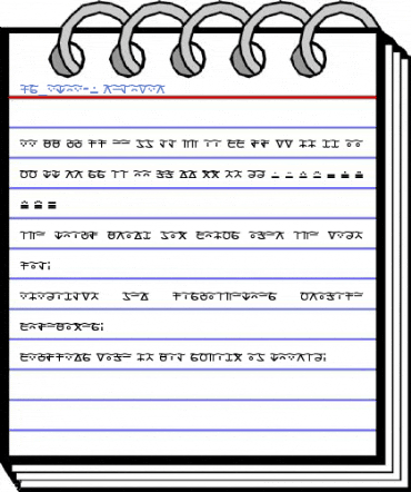 DS_Aqua-1 Regular Font