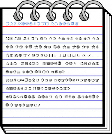 DTCRoughX05 Regular Font