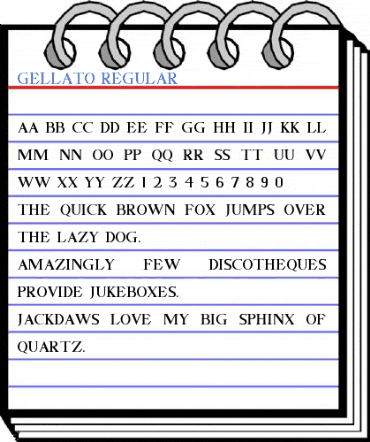 GELLATO Regular Font