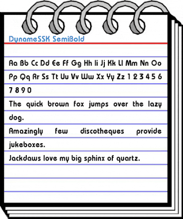 DynameSSK SemiBold Font