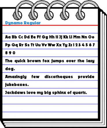 Dynamo Regular Font