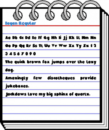 Eagan Regular Font
