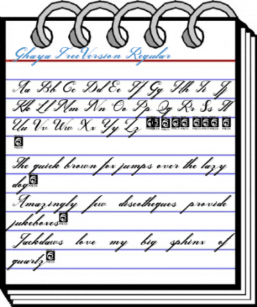 Ghaya FreeVersion Regular Font