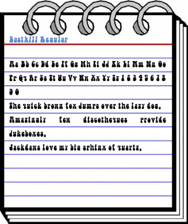Easthill Regular Font