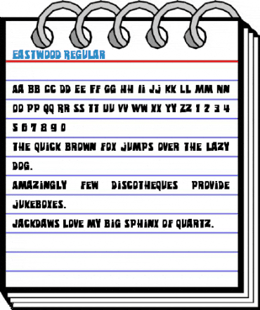 Eastwood Regular Font