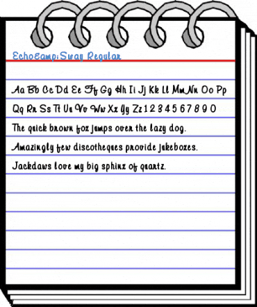 Echo&Sway Regular Font