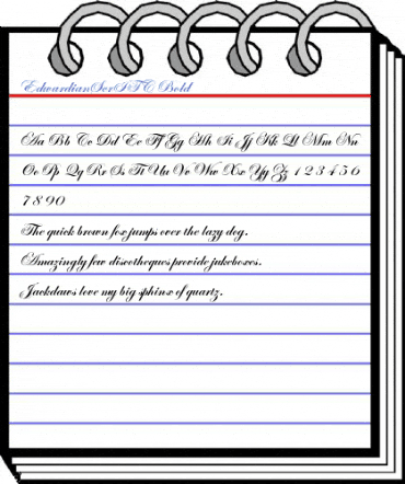 EdwardianScrITC Bold Font