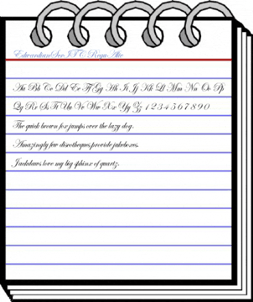 EdwardianScrITC ReguAlte Font