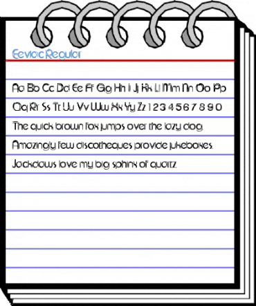 Eeviac Regular Font
