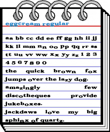 EggCream Regular Font