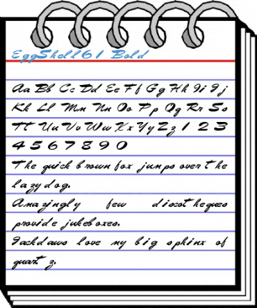 EggShell61 Bold Font