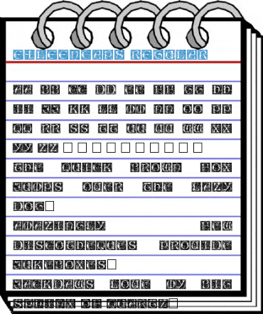 EileenCaps Regular Font