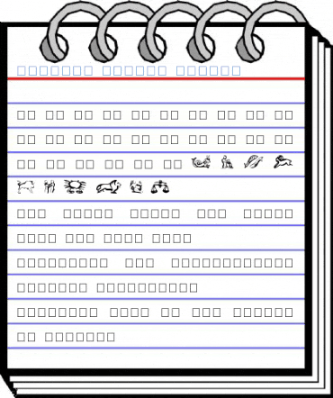 Eileens Little Zodiac Font