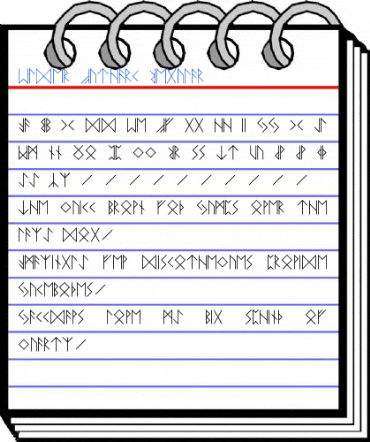 Elder Futhark Regular Font