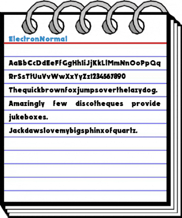 Electron Normal Font
