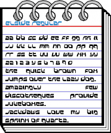 Elside Regular Font