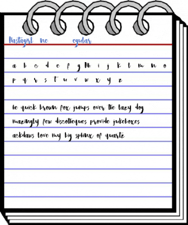 Hastagirl One DEMO Regular Font