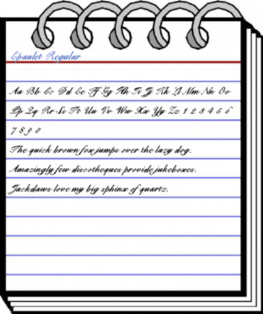 Epaulet Regular Font