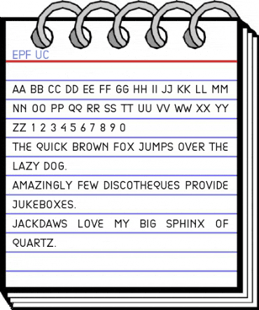 EPF UC Font