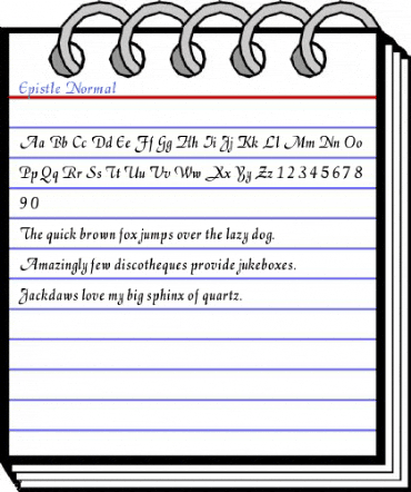 Epistle Normal Font