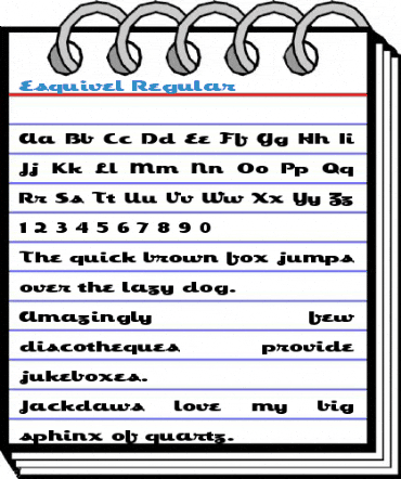 Esquivel Regular Font