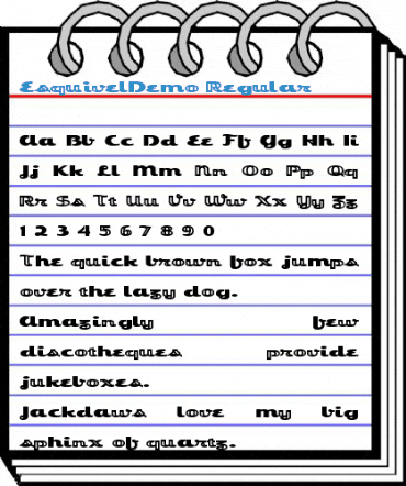 EsquivelDemo Regular Font