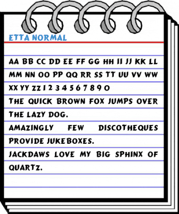 Etta Normal Font