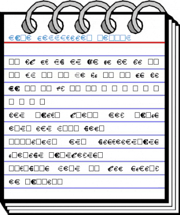 Euro Collection Normal Font