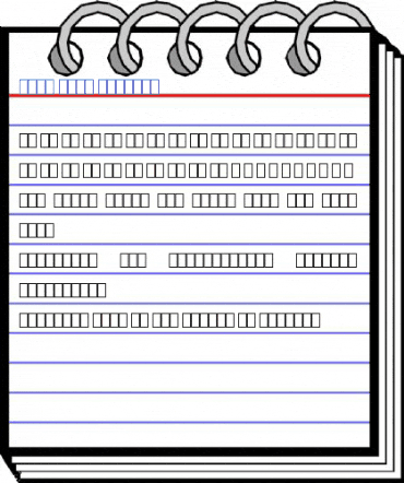 Euro Sign Regular Font