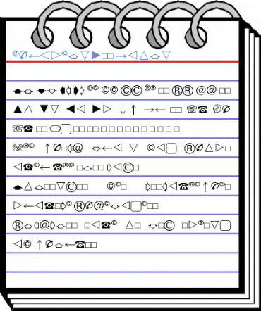 EuropeanPi4 Roman Font