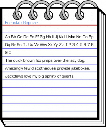 Eurostile Regular Font