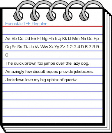EurostileTEE Regular Font