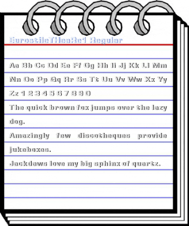 EurostileTHeaRe1 Regular Font