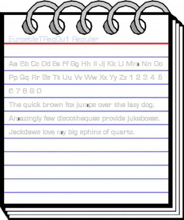 EurostileTRegOu1 Regular Font