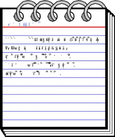 EvangelieTT Regular Font