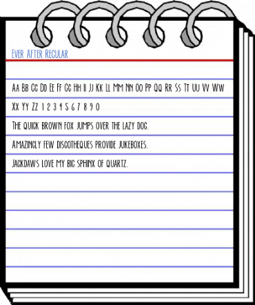 Ever After Regular Font