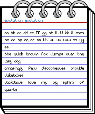 Evolution Evolution Font