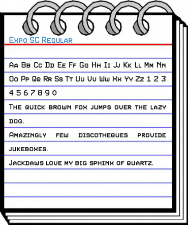 Expo SC Font