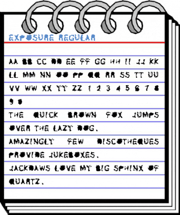 Exposure Regular Font