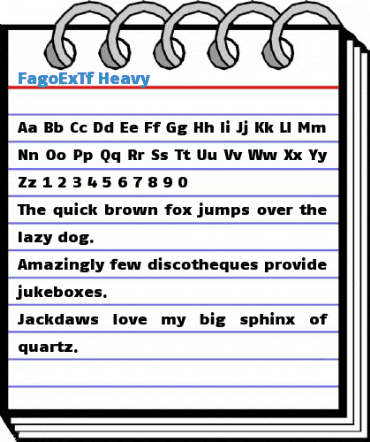 FagoExTf Font