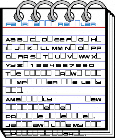 Fairbanks Regular Font